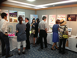 香りの技術・製品展。2014年7月2日(水)大阪産業創造館の様子(2)